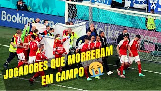 JOGADORES QUE MORRERAM EM CAMPO  TRISTEZA NO FUTEBOL 2022 [upl. by Nelluc779]