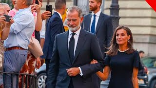 Letizia d’Espagne et Felipe VI en deuil  Ces tristes retrouvailles familiales à Madrid [upl. by Diana]