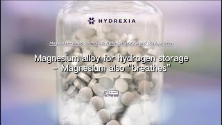 Magnesium alloy for hydrogen storage  Magnesium also “breathes” [upl. by Yl849]