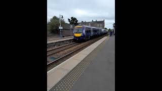 Scotrail Class 170405 passing Broughty Ferry for Aberdeen station as service 1A85 [upl. by Leinto]