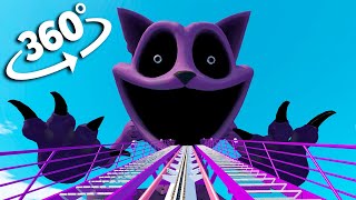 360° CatNap Poppy Playtime 3  Roller Coaster VR [upl. by Doersten]