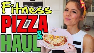 Fitness HAUL amp Protein Pizza  Fitness Food Einkauf Unboxing [upl. by Ettevi]