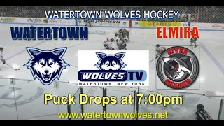 ELMIRA  WATERTOWN WOLVES  012124 [upl. by Demah232]