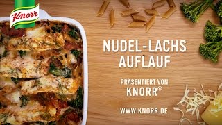 NudelLachs Auflauf  Knorr Rezepte [upl. by Sirapal]