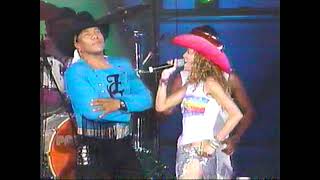 Paulina Rubio y Lupe Esparza  Lo Hare Por Ti en vivo Acapulco 2001 [upl. by Ahsinad791]