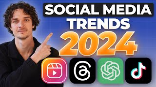 7 Social Media Trends for 2024 [upl. by Sualokcin699]