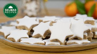 Zimtsterne  Plätzchen Rezept  Glutenfrei 🎄🍪⭐ [upl. by Mcdonald]