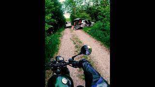 НЕ в то время НЕ в том месте😨🤦‍♂️ дваколеса motovlog moto biker yamaha scrambler custom [upl. by Edora]