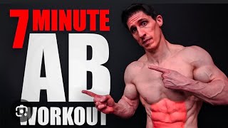 Intense Ab Workout 7 Minutes  FOLLOW ALONE [upl. by Mcintyre]