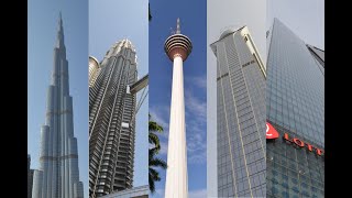 Observation Deck Experiences from Petronas Twin Towers Burj Khalifa and Much More [upl. by Aileon]