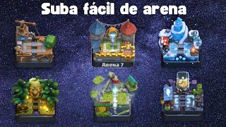 MELHOR DECK PARA ARENA 6 7 8 9 10 E 11 NO CLASH ROYALE [upl. by Carrington]