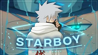 Kakashi Hatake  Starboy AMV [upl. by Alan950]