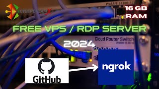 RDP GRATIS VIA GITHUB DAN NGROK 2024 WORK 100 [upl. by Alexis]