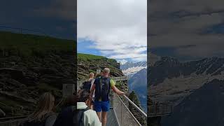 Grindelwald First Cliff Walk 😍🇨🇭travel swisstravels grindelwaldfirst shorts switzerland walk [upl. by Phylis]