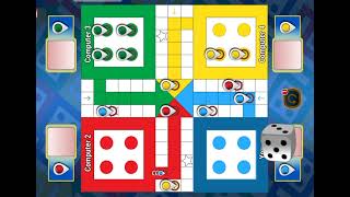 Ludo game in 4 players  Ludo King 4 players Ludo gameplay Jahangir gaming part 81 [upl. by Naeloj85]