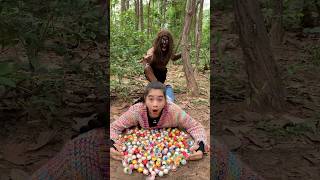 Survival Skills Candy 🍭 Simple but Usefulsurvival outdoors useful bushcraft camping [upl. by Nnairam348]