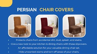 PERSIAN CHAIR COVERS [upl. by Andrea]