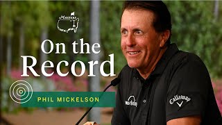 Phil Mickelson Shares Glimpse Into Champions Dinner Lore  The Masters [upl. by Hanauq]