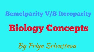 Semelparity vs Iteroparity [upl. by Vail]