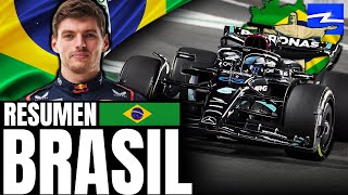 VERSTAPPEN PONE EN JAQUE EL TITULO  RESUMEN GRAN PREMIO DE BRASIL F1 2024 [upl. by Yelkrab451]