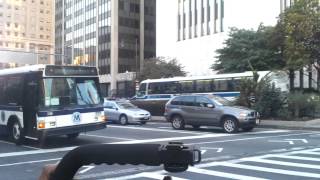 Parade of Vintage Buses leaving the 2013 MTA Bus Festival [upl. by Daniels]