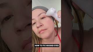 👀 HOW TO FIX HOODED EYES 👁️ niralaser beautytools [upl. by Aisena]