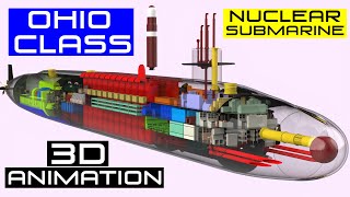 Submarine Nuclear Power  Engineering behind it Nuclear Reactor How it Works [upl. by Clougher]