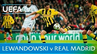 Lewandowskis 5 goals against Real Madrid [upl. by Miculek]