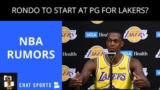 NBA Rumors Jimmy Butler Trade Rondo Starting Over Lonzo For Lakers Carmelo To Be Rockets’ 6th Man [upl. by Akinak]