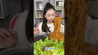 Food challenge mukbang reels spicyfoodeatingshow spicyfoods food eating [upl. by Ronni]