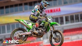 Supercross Round 14 at Nashville  EXTENDED HIGHLIGHTS  4619  Motorsports on NBC [upl. by Ecurb]