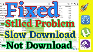 Fixed All My qbittorrent stalled problem qbittorrent not downloading how to speed up qbittorrent [upl. by Lynde430]