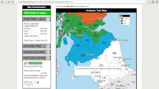 UK Postcode Area Map Editing Tool Tutorial [upl. by Meijer]