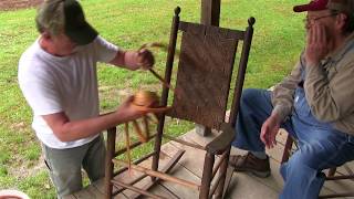 Appalachian Chair Caning and Storytelling [upl. by Cassie]