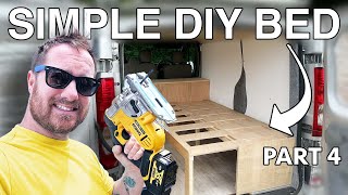 How to build a BUDGET Camper Van Part 4 [upl. by Aninay]