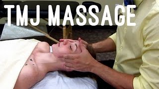 Massage Tutorial MFR for TMJ pain 2013 version [upl. by Donatelli]