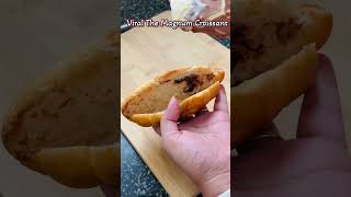 The Viral “ Croissant Magnum Sandwich “🥐😋 shorts youtubeshorts [upl. by Woothen269]