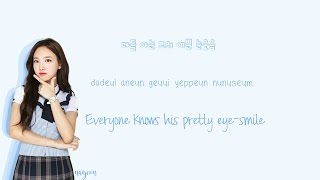 TWICE  Eye Eye Eyes Lyrics HanRomEng Color Coded [upl. by Nodnas]