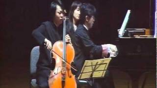 Rachmaninov Sonata for Cello and Piano in g minor 3rd movement by LiWei Qin [upl. by Mastrianni]