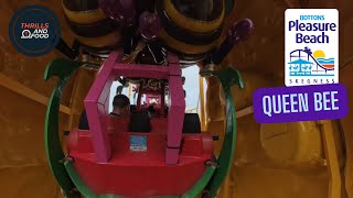 Queen Bee Rollercoaster OnRide POV  Bottons Pleasure Beach Skegness [upl. by Halli888]