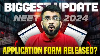 NEET 2024 Application Form Date  Latest Update 🔥  Nitesh Devnani [upl. by Atiekal]