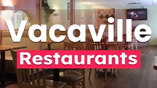 Top 10 Best Restaurants to Visit in Vacaville California  USA  English [upl. by Retsbew]