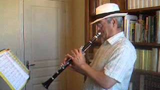 Melancholy Blues  Traditional Jazz Clarinet [upl. by Zoi202]