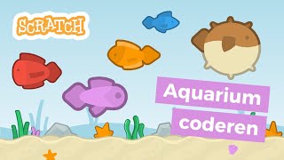 Een aquarium coderen  Scratch Game Tutorial Nederlands [upl. by Capello8]