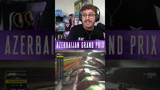 Sainz vs Perez Crash Reaction Formula1 AzerbaijanGP [upl. by Viens]