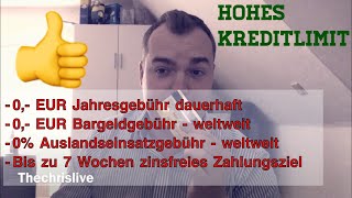 Kostenlose Mastercard Gold  Einblick LogIn Bereich  Hohe Kreditlinie [upl. by Alake310]