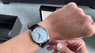 New Watch Unboxing Patek Philippe Calatrava 5196 First Impressions [upl. by Tartaglia]