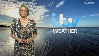 Kerrie Gosney  ITV Calendar Weather 23Jul2024 [upl. by Ardnasxela372]