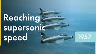 Transonic Flight  Shell Historical Film Archive [upl. by Hummel]