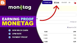 Monetag Earning Proof  Monetag Website Earning Proof  Monetag Payment Proof [upl. by Nottus]